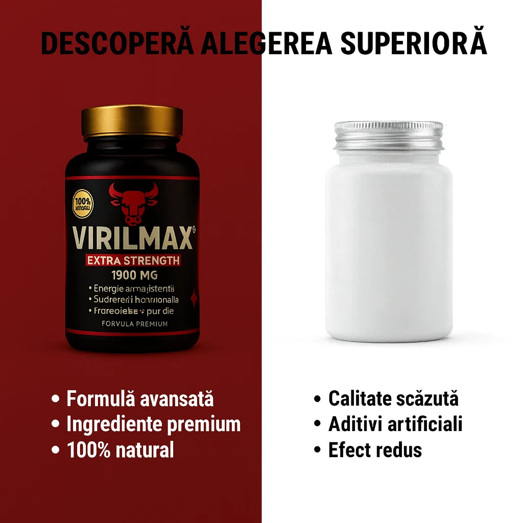 Virilmax™ – Mai multă virilitate și performanță masculină. Nici tu nu te vei recunoaște.