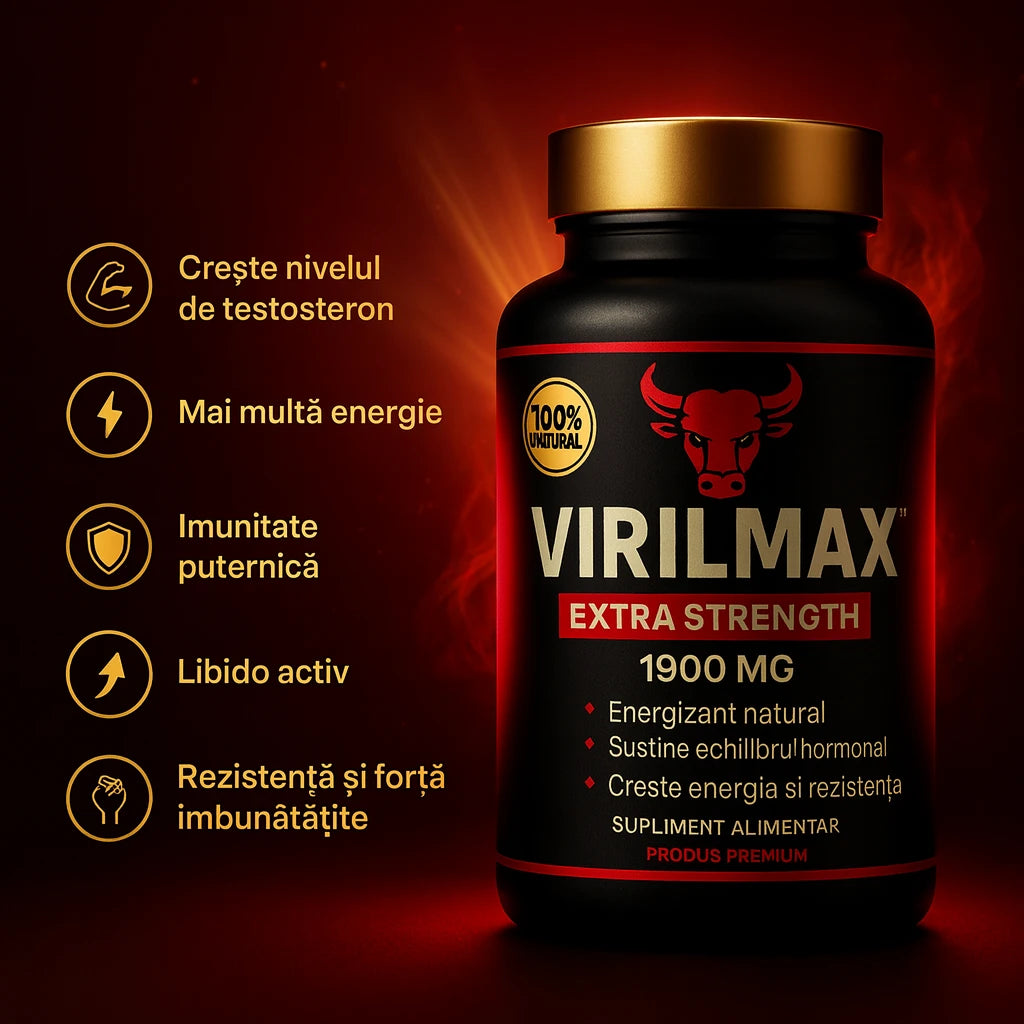 Virilmax™ – Mai multă virilitate și performanță masculină. Nici tu nu te vei recunoaște.