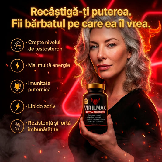 Virilmax™ – Mai multă virilitate și performanță masculină. Nici tu nu te vei recunoaște.